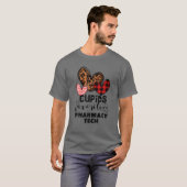 T-shirt Cupidon's Favorite Pharmacy Tech - Pharmacy Tech V (Devant entier)