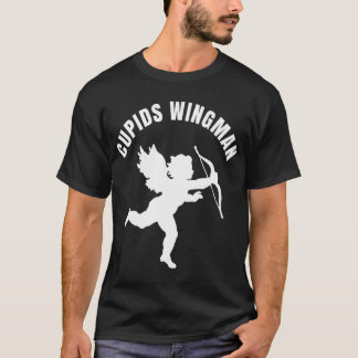 T-shirt Cupidons Wingman Funny Valentines Jour Cupidon