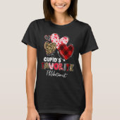 T-shirt Cupid's Favorite Phlebotomist Valentine Phlebotomy (Devant)