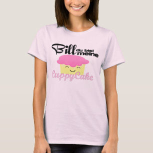 T-shirt cuppycake de meine de bill du bist