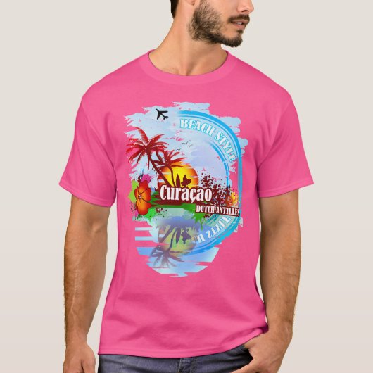 T-shirt Curaçao Antilles néerlandaises (Devant)