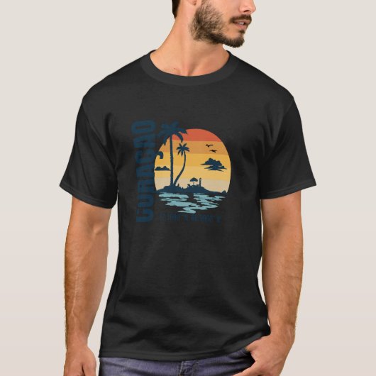 T-shirt Curaçao Curaçao (Devant)
