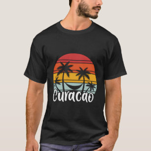 T-shirt Curacao Curacaoan Vacances Curacao Curacao