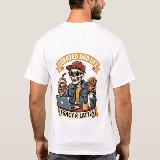 T-shirt Curated Dad Life (Dos)