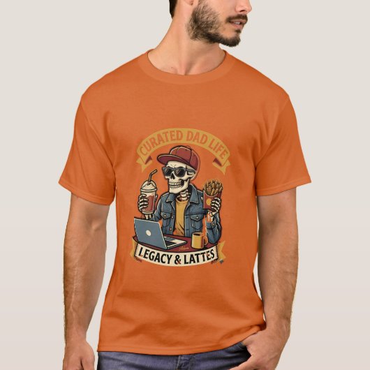 T-shirt Curated Dad Life (Devant)