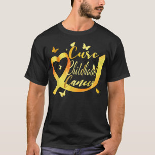 T-shirt Cure Cancer de l'Enfance - Sensibilisation avec Ri