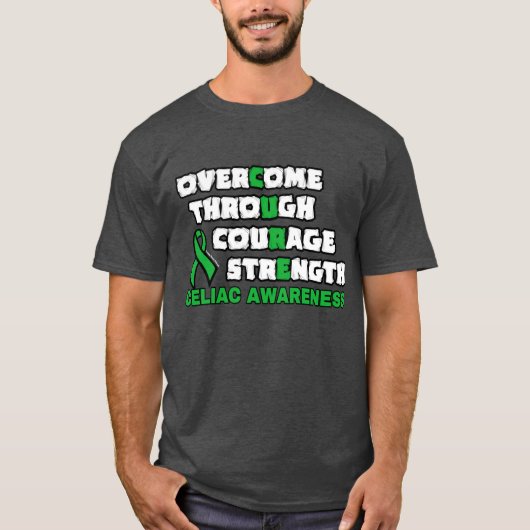 T-shirt CURE...Celiac (Devant)