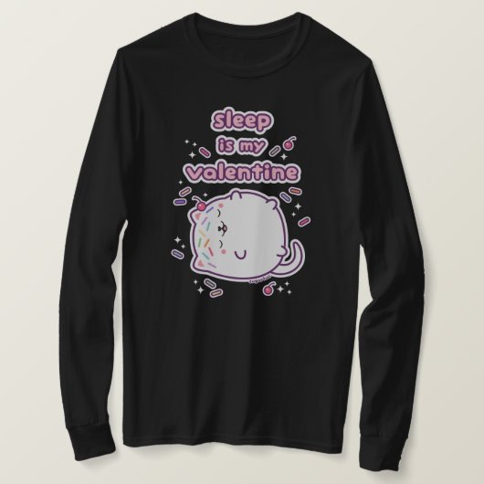 T-shirt Cure Saint Valentin Kitty Cat (Design devant)