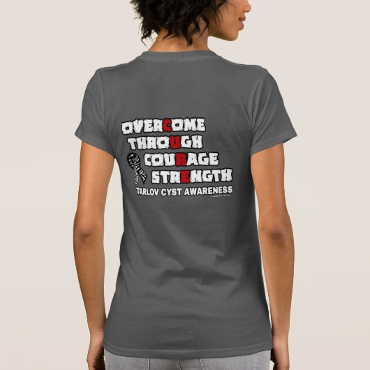 T-shirt CURE...Tarlov Cyst (Dos)