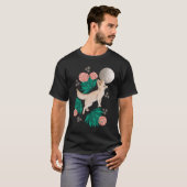 T-shirt Curieusement mignon Fennec Fox (Devant entier)