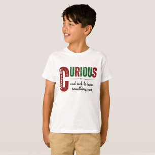T-shirt Curieux