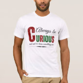 T-shirt Curieux B (Devant)