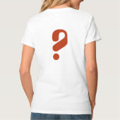 T-shirt Curieux chien de dessin sur le bleu - animal de co (Dos)