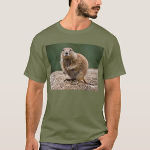 T-shirt Curieux chien des Prairies Tee
