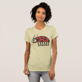 T-shirt Curieux Ladybug (Devant entier)
