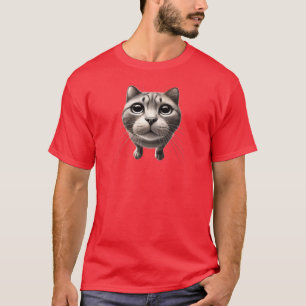 T-shirt Curious Cat Perspective