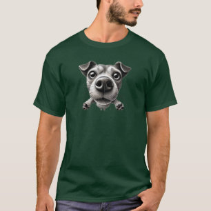 T-shirt Curious Pup Perspective