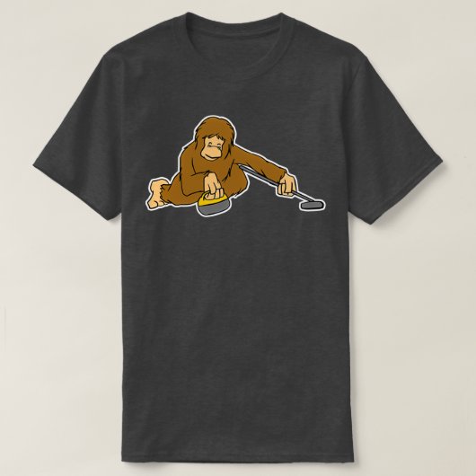 T-shirt Curling (Design devant)