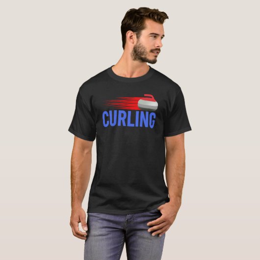 T-shirt Curling (Devant entier)