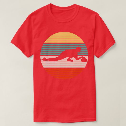 T-shirt Curling (19) (Design devant)