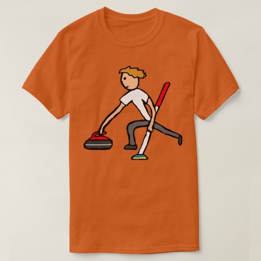 T-shirt Curling 29 (Design devant)