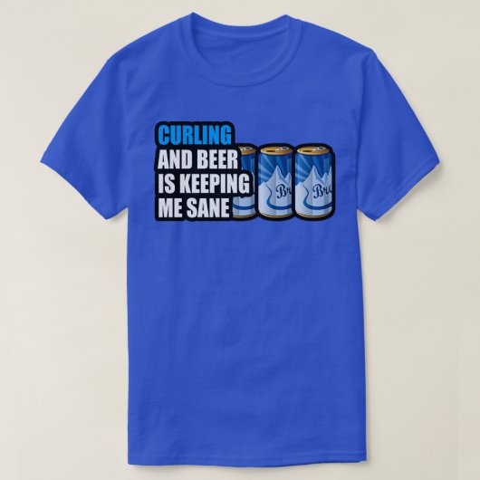 T-shirt Curling 37 (Design devant)