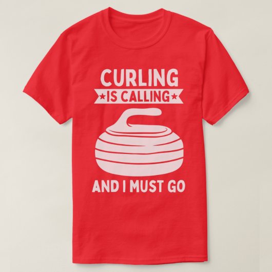 T-shirt Curling 41 (Design devant)