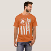 T-shirt Curling américain (Devant entier)
