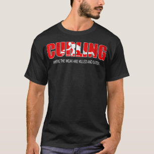 T-shirt Curling Bonspiel Curler Wintersports