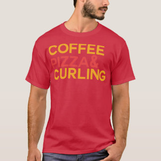 T-shirt Curling Café Pizza