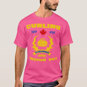 T-shirt Curling Canadien voie B Colombie