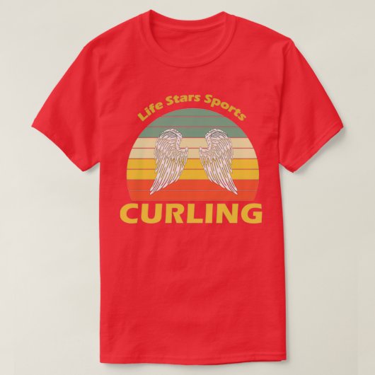 T-shirt Curling Curling (Design devant)