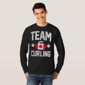 T-shirt Curling Équipe Canada (Devant entier)