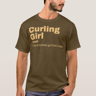 T-shirt Curling Girl Curling 1