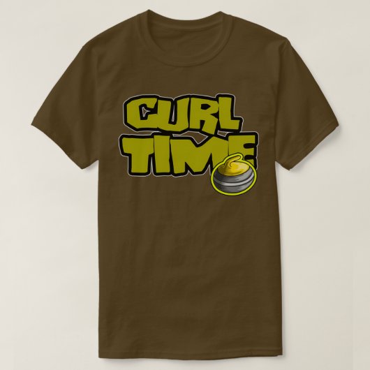 T-shirt Curling Hobby Sport Jeu cadeau 2 (Design devant)
