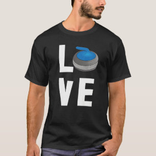 T-shirt Curling Love Gaming Hommes Curling le plus grand D