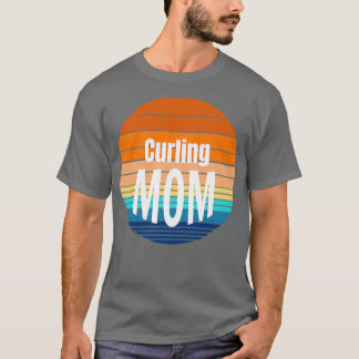 T-shirt Curling maman giftquot