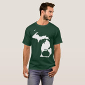 T-shirt Curling Michigan (Devant entier)