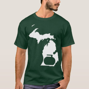 T-shirt Curling Michigan