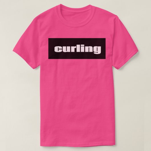 T-shirt Curling Sports d'hiver 12 (Design devant)