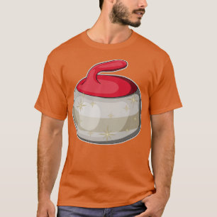 T-shirt curling sports d'hiver curler jeu glace sports cad