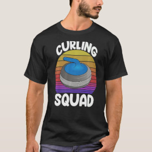 T-shirt Curling Sqaud Jeu Hommes de curling le plus grand