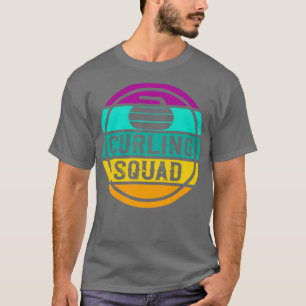 T-shirt Curling Squad Vintage 1
