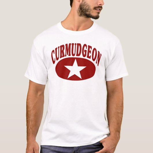 T-shirt Curmudgeon (Devant)