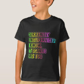 T-shirt Currently Unsupervised Funny Quote Humor Sarcastic (Devant)