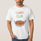 T-shirt Curry Club (Devant)