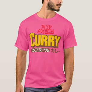 T-shirt Curry de nouilles de coupe