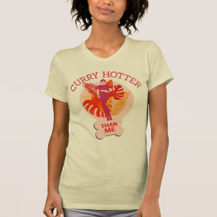T-shirt Curry Plus Chaud Que Moi Amateur de Curry