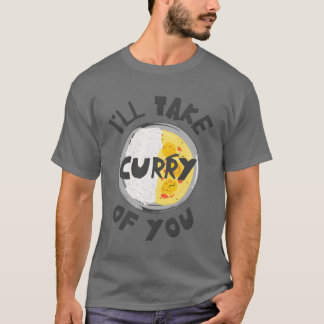 T-shirt Curry South Asian Cuisine Indian Food Foodie vinta
