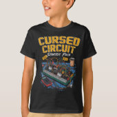 T-shirt Cursed Circuit Starter Pack Funny Electronics Hall (Devant)